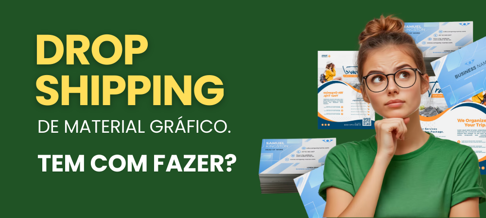 Como Fazer Dropshipping de Material Gráfico e lucrar
