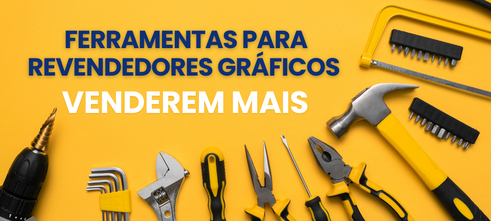 Loja virtual personalizada com ferramentas para revendedores gráficos