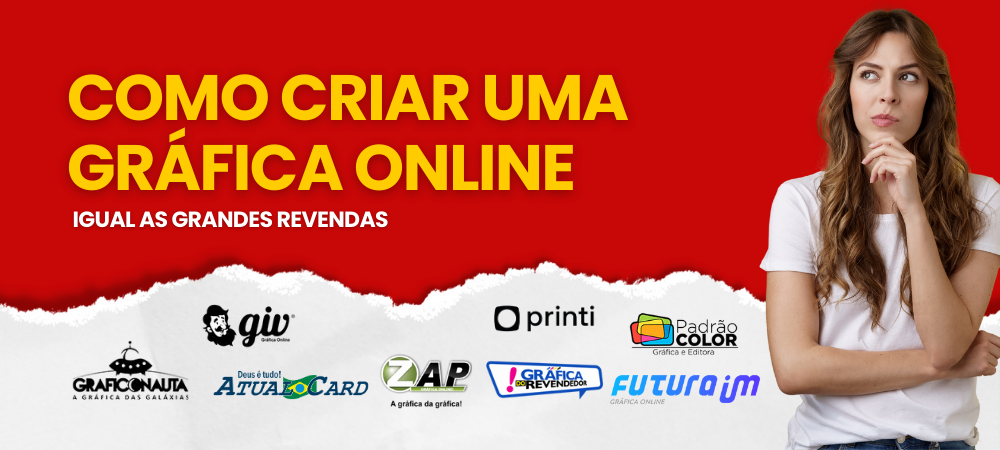 gráfica online criada com plataforma Sistograf